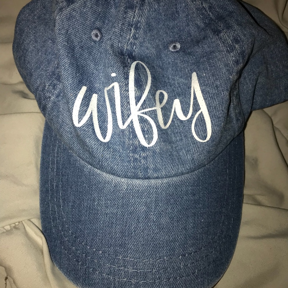 Denim Wifey Ball Cap